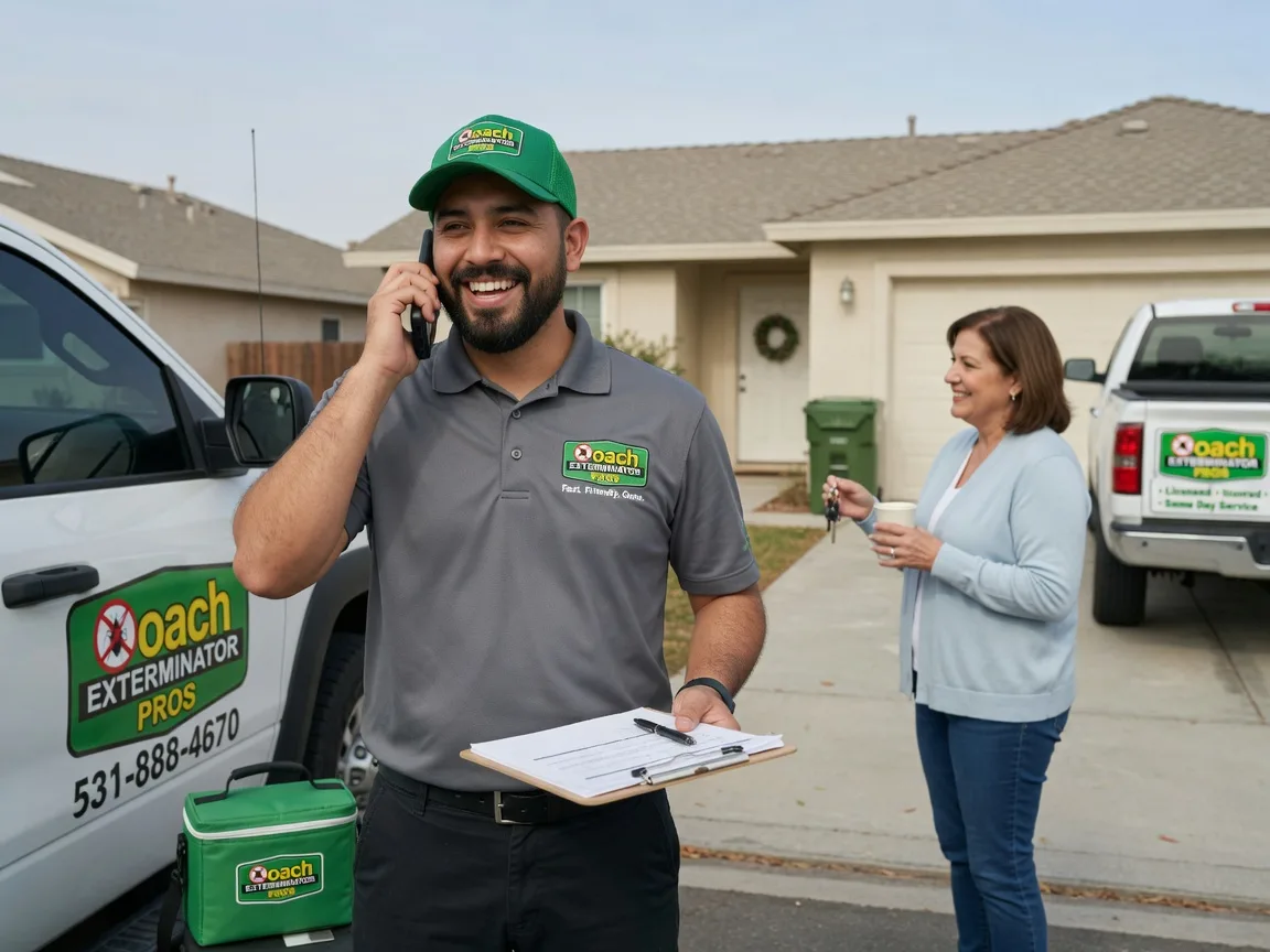 Pest Control Roach Exterminator Farmer, OH FAQs